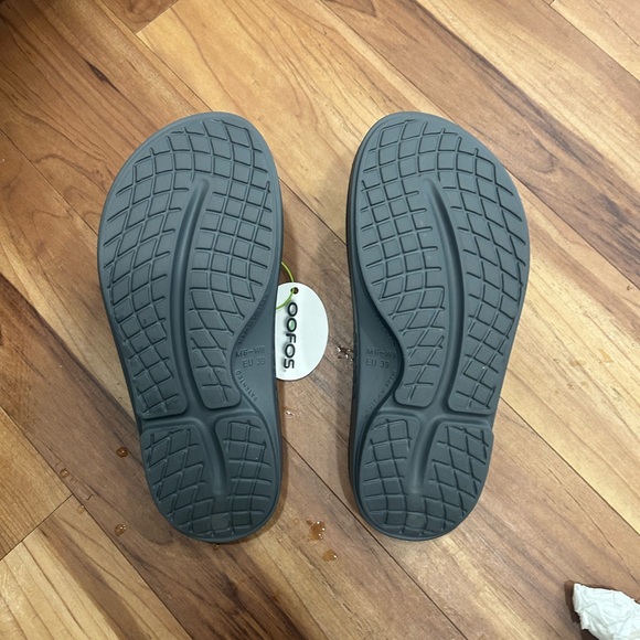 WOMEN'S OOAHH SLIDE SANDAL - SLATE NWT! OOFOS! - Picture 4 of 7